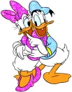 Donald Duck and Daisy Duck