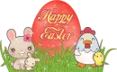 kawaii Happy Easter 