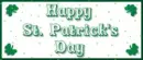 St Patricks Day Sign