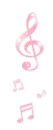 PINK MUSIC NOTE