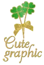 Cute graphic shamrock