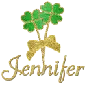 Jennifer, shamrock