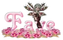 Floral Iced Text Fairy - Faye