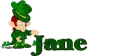 St Patty name tag with Jane
