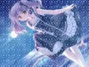 Blue Anime Girl