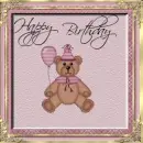 CREDDY BEAR-BIRTHDAY GIRL