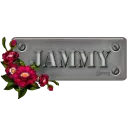 Metal Plate & Flower: Jammy