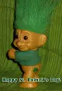 Happy St. Patrick's Day! Troll "Shamrock".