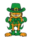 Garfield St patty's 