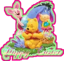 Pooh, Eeyore, Piglet