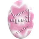 pink easter egg april