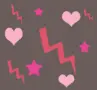 hearts tiled background