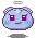 cute purple angel