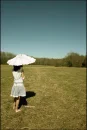 Girl in field