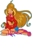 flora in red