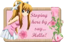 Stoping here by say Hello!