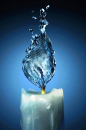 blue flame