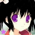 Purple eyes