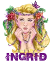 Lady Fairy Name Tag