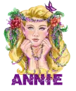 Lady Fairy Name Tag