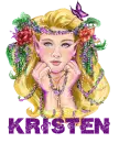 Lady Fairy Name Tag