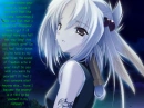 sad anime girl