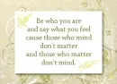 Those Who Matter