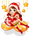 cute santa doll