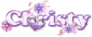 Christy ... crystal heart