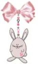 Easter bunny ornament