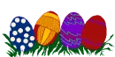 Colored eggs