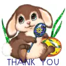 rabbit with a egg