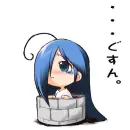 sad chibi sadako /emo sadako
