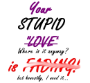 your love is fading 