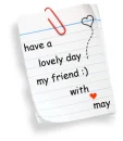 have a lovely day <3