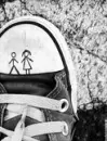 stick figures on converse