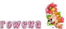 rowena  the pink text
