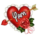 Heart & Rose: Yam