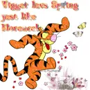 Tigger loves Spring