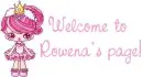 Welcome to Rowena's page!
