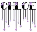 dangle diamonds chloe