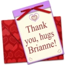 thank you hugs brianne