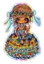 FLOWER CHILD PEACE HIPPY CHICK