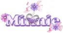 Minnie... crystal heart