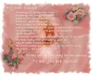 My Dear Friend, You are Special to Me