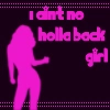 holla back