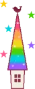 rainbow house