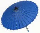 blue glitter umbrella