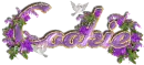 Roses and Doves Text - Cookie