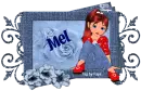 Denim Girl Tag - Mel
